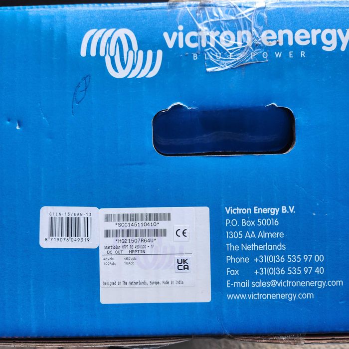 Victron regulator SmartSolar MPPT RS 450/100-Tr