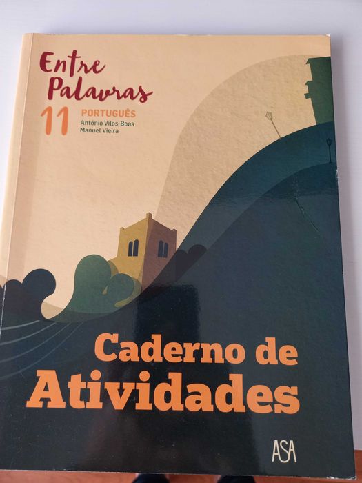 Caderno Atividades Português Entre Palavras-11ºAno ISBN nas Fotos