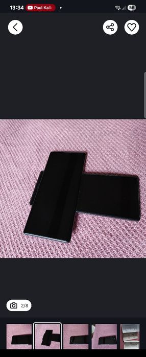 Smartfon LG Wing 8/128GB 5G 6.8" Szary LMF100EMW dual sim aurora gray