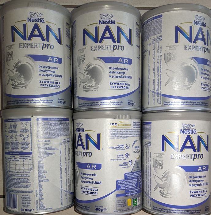 Mleko nan expert pro AR 400g*6 razem 2.4kg