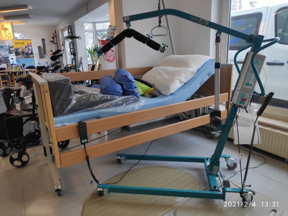 Łóżko rehabilitacyjne elektryczne Burmeier Aks