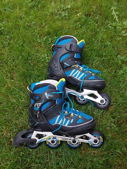 Regulowane rolki oxelo rozm. 38-41 niebieskie