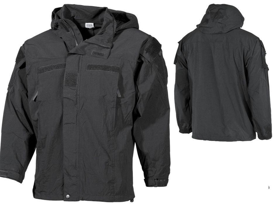 Kurtka US LVL 5 Softshell MFH Czarna S