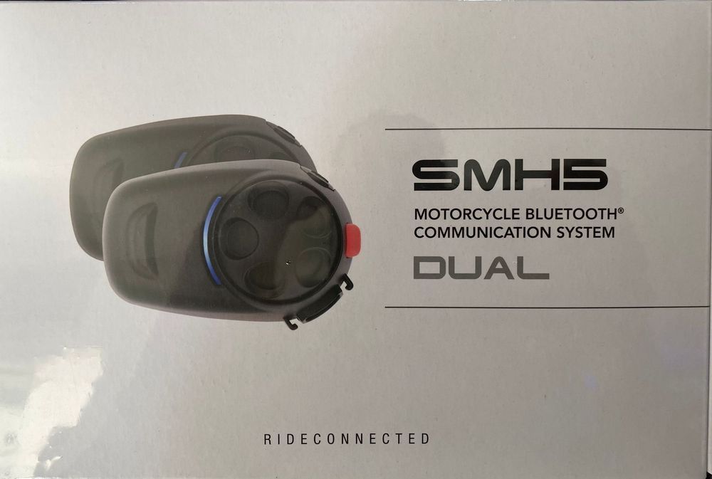 par intercomunicadores sena smh5 dual-boom/wired
