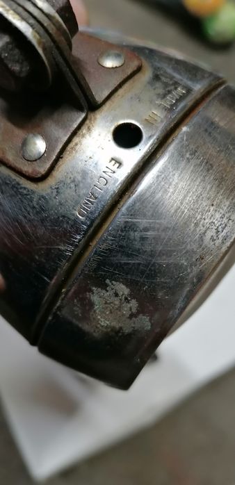 Kit bicicleta antiga farol dínamo e farolim inglês