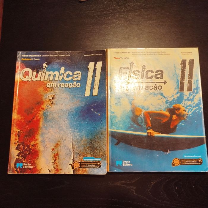 Manuais de Física e química 11 ano