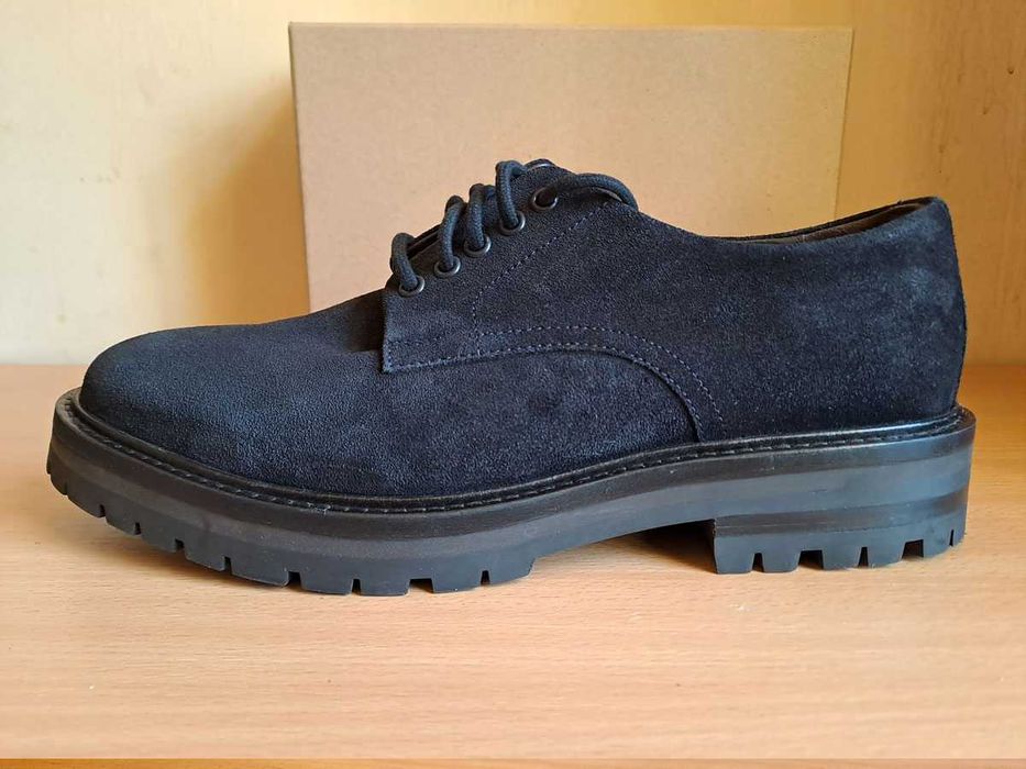 Мужские туфли, броги - Massimo Dutti, оригинал