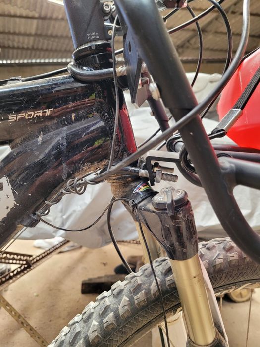 Suporte frontal bicicleta