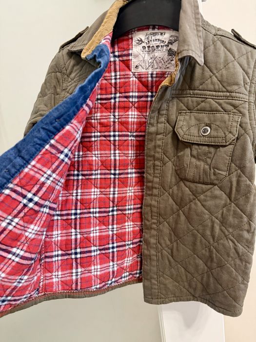 Продам стьогану сорочку, куртку M&S, на 3-4 р. 104р.