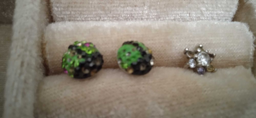 Срібні каблучка/ пусети