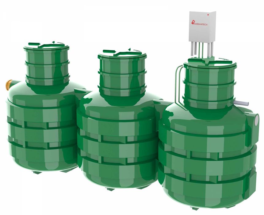 Przydomowa oczyszczalnia ścieków BIOSOLID 8 NOWA WERSJA