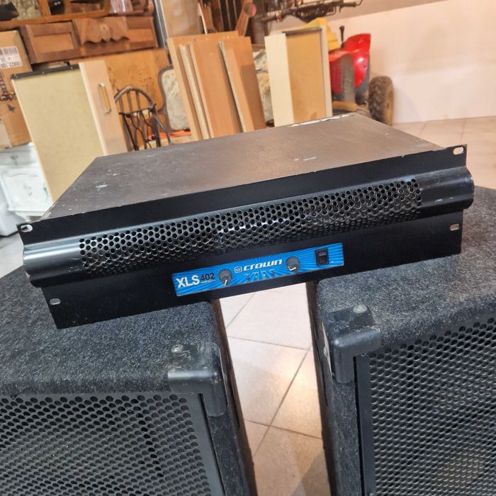 2 Colunas MACH TX 15 NS - + Amplificador CROWN XLS 402 NS
