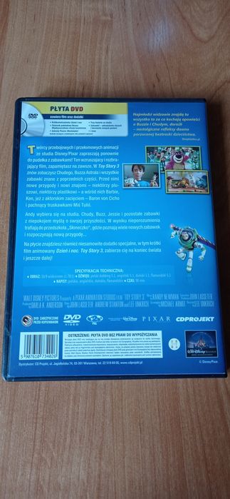Toy Story 3 - bajka na płycie DVD