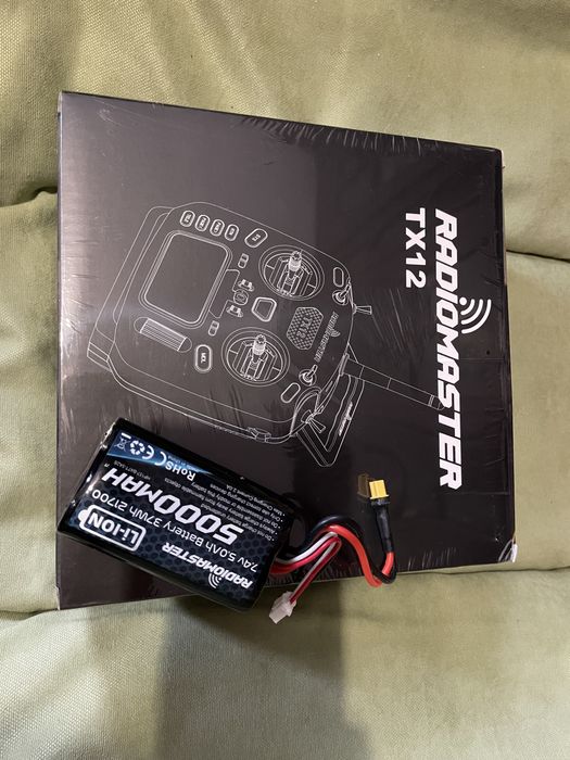 Пульт FPV Radiomaster TX12 ELRS + оригінальна батарея 5000 mah. Новий!