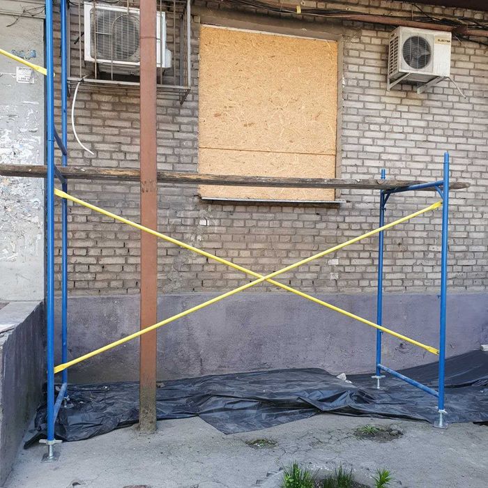 Леса строительные рамные, ліса (ліси) будівельні рамні нові, вишки тур