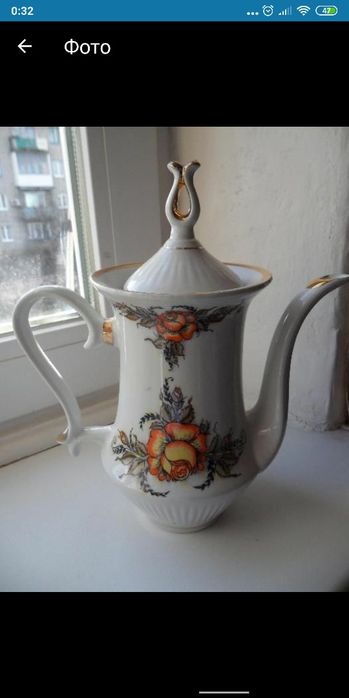 Кофейный сервиз Роза