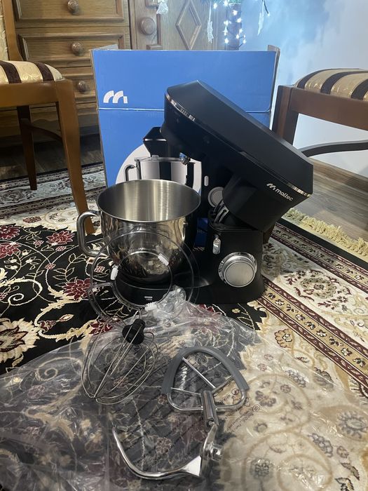 Mikser robot planetarny 6,5l duża  misa jak nowy 2000W święta ciasto