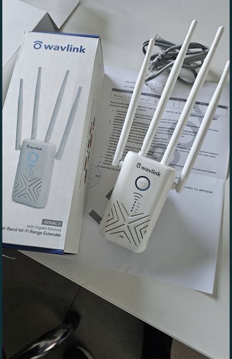 Wi-Fi репітер (підсилювач) Wavlink AERIAL X AC1200