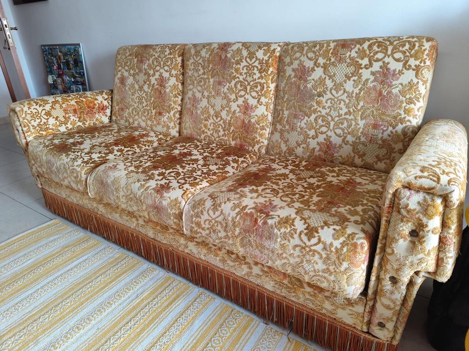 Sofá Cama Vintage Anos 50