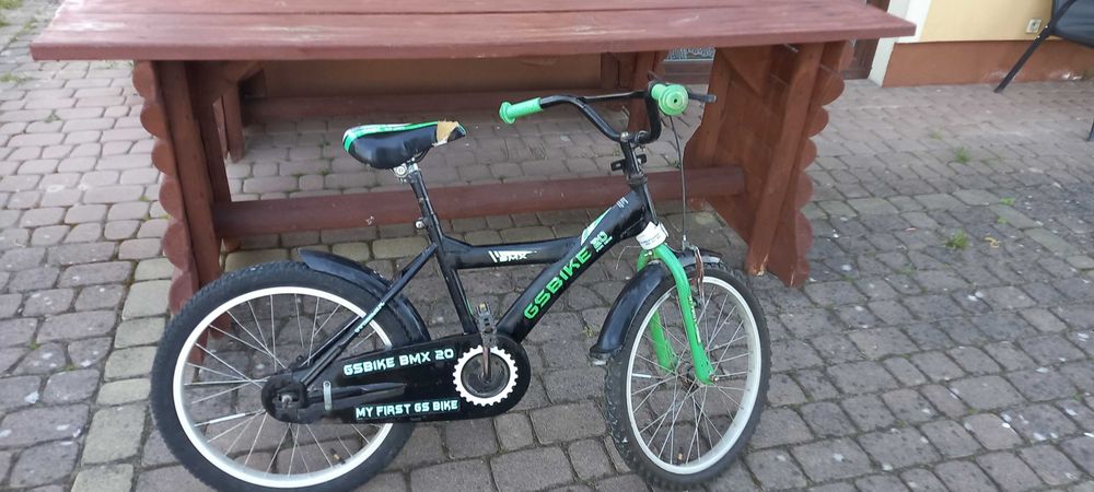 Rowerek typu BMX dla dziecka, koło 20 cali
