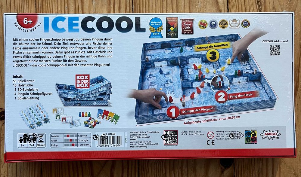 Icecool (Ice Cool) — Jogo de Tabuleiro