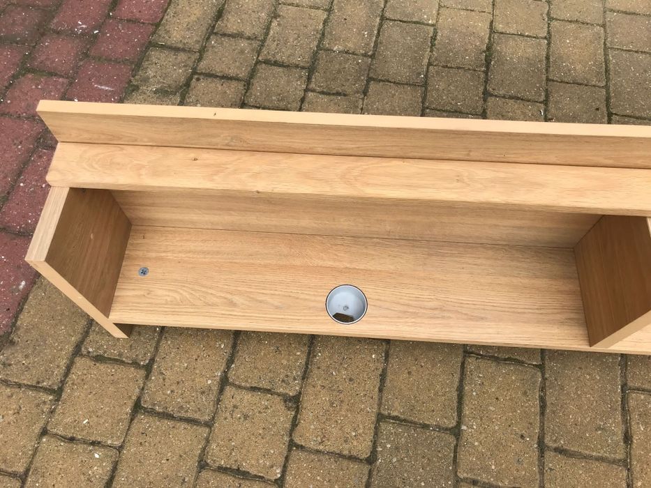 Półki z drewna solidne