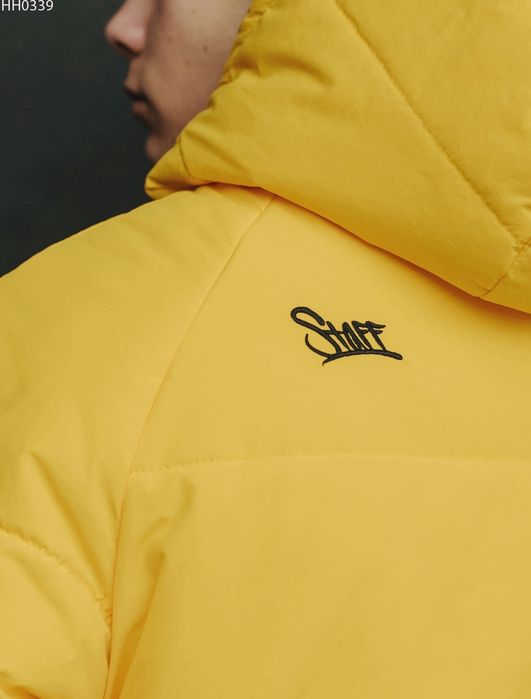 Зимова куртка Staff basic2 yellow та Burgundy