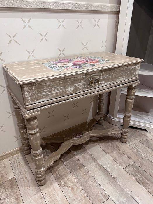 Szafka stolik konsola drewniana