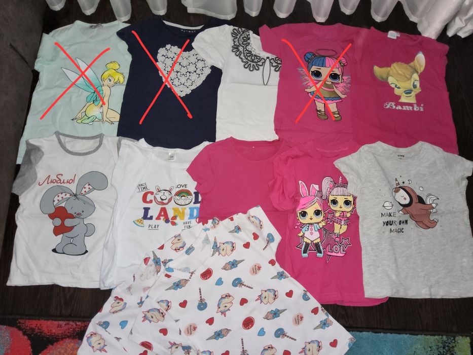 Футболки для девочек