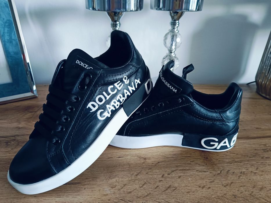 Buty dolce gabbana czarne 36 sneakersy