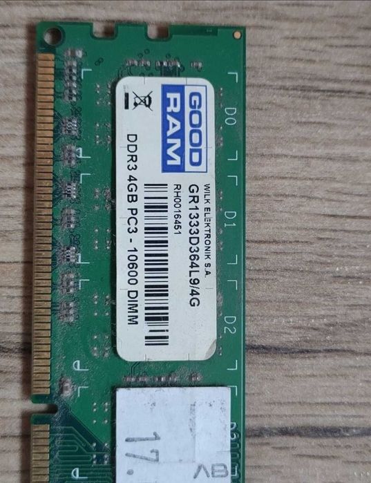 Płyta główna, procesor, pamięć