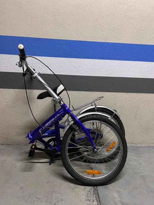 Bicicleta Dobrável em Alumínio (6 Mudanças)