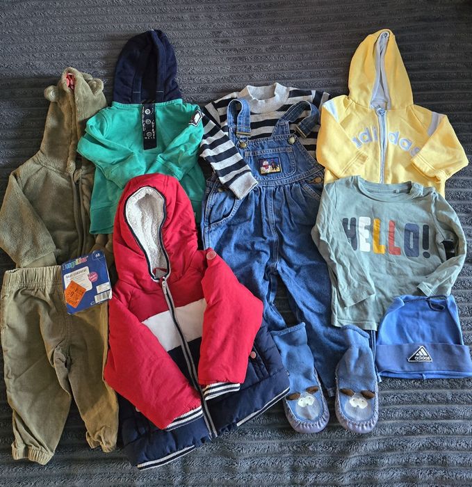 Великий набір речей на хлопчика  68-74-86р