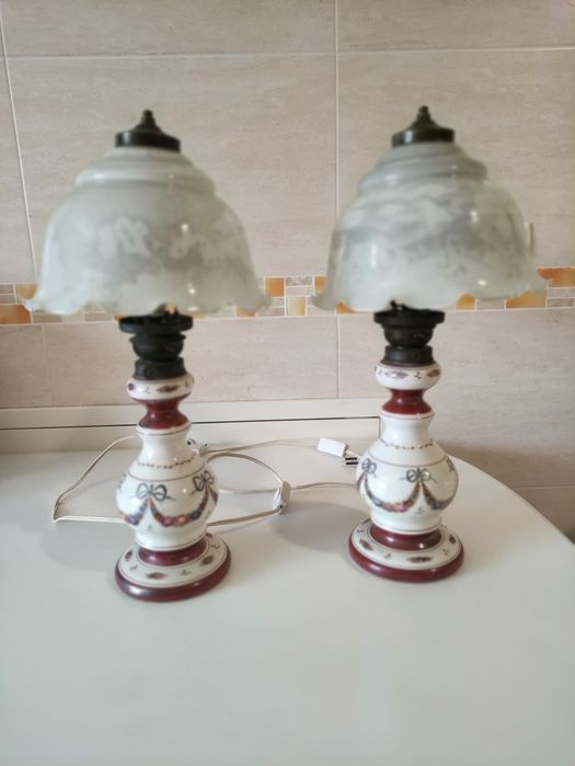 Candeeiros mesa de cabeceira