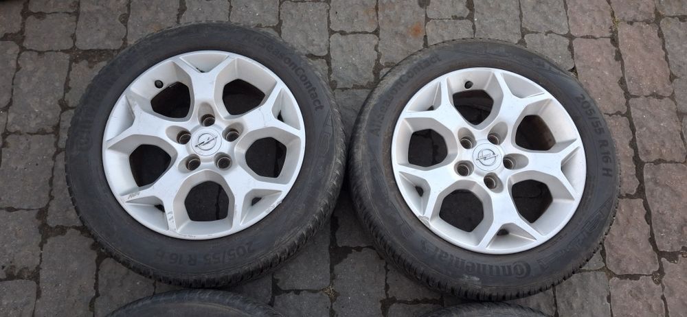 Felgi aluminiowe opel 5x110 r16 opony