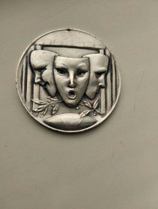 медаль  жетон "мим"