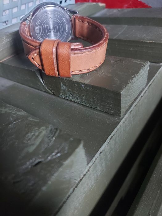 papasek do zegarka ręcznie robiony