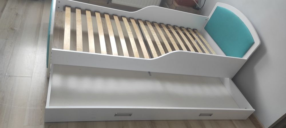 łóżko dziecięce z materacem 90x200