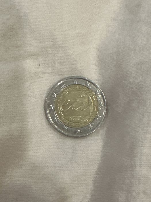 Moeda comemorativa 2€ belgica 2010