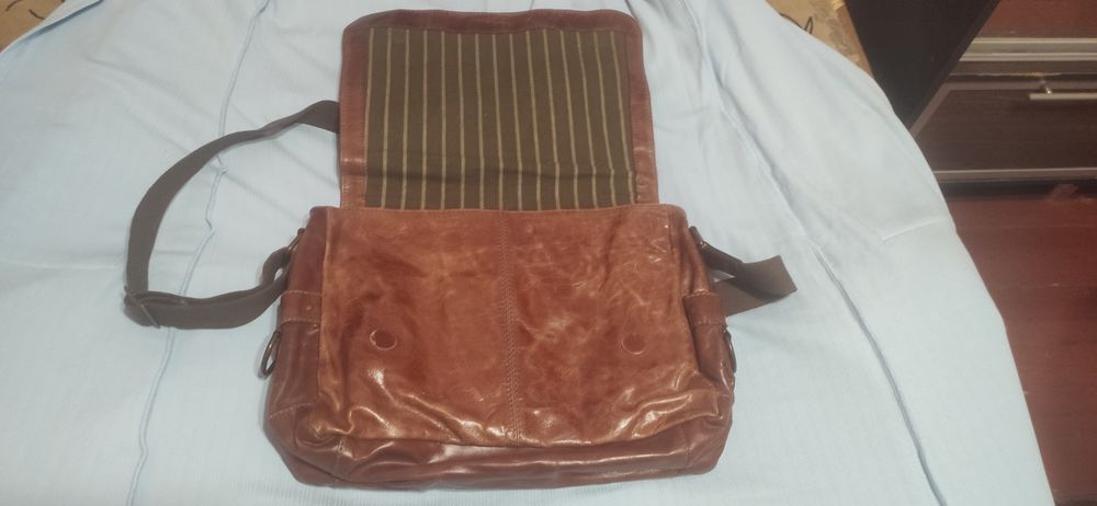 Сумка шкіряна fossil brand