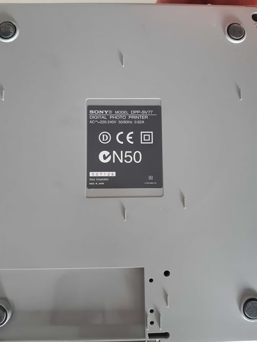 Sony digital photo printer
