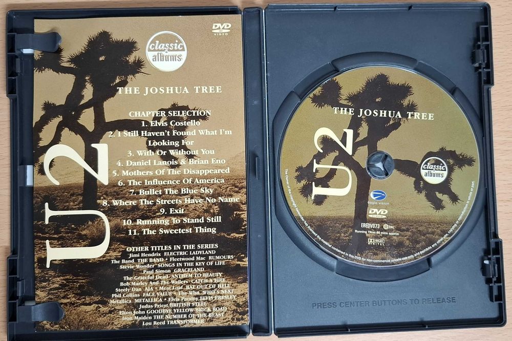 DVD U2 The Joshua Tree