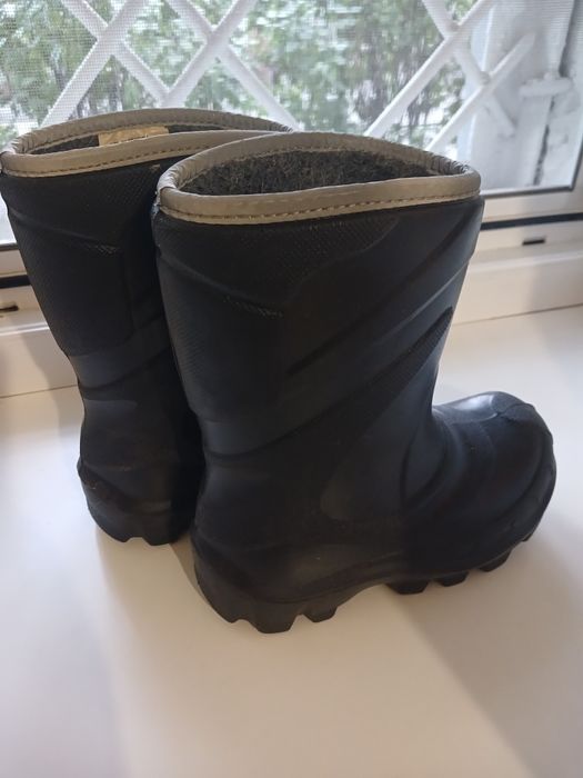 Резинові чоботи, утеплені
