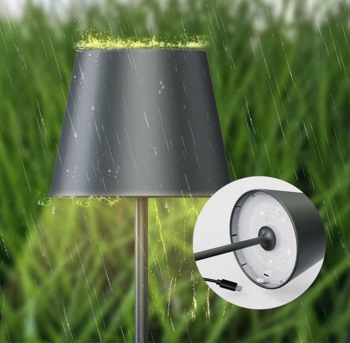Lampa stołowa LED usb 8 kolorów RGB