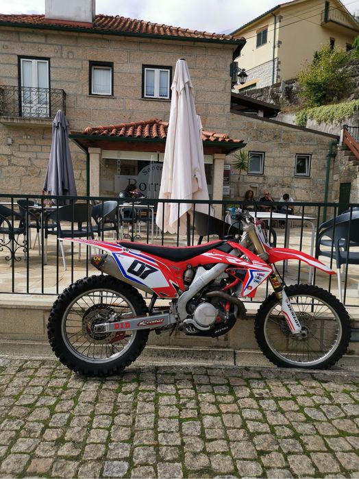 Honda crf 450r de fins de 2012