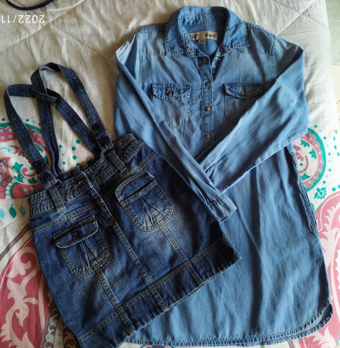 Vestidos, saias e camiseiro menina