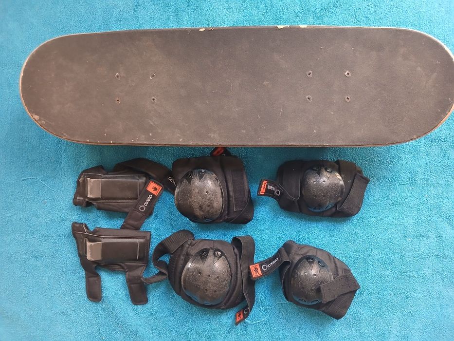 Skate e proteções