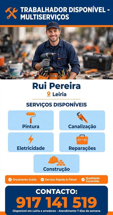 Construção restauração limpezas serviços