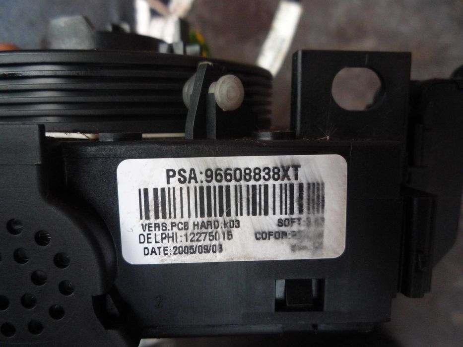 citroen c2 przełącznik zespolony pająk 96608838xt