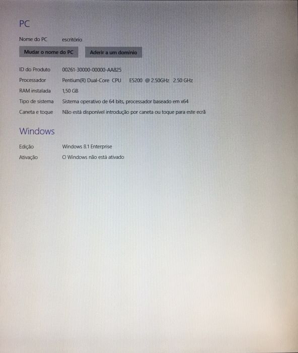 Computador PC Desktop com TFT